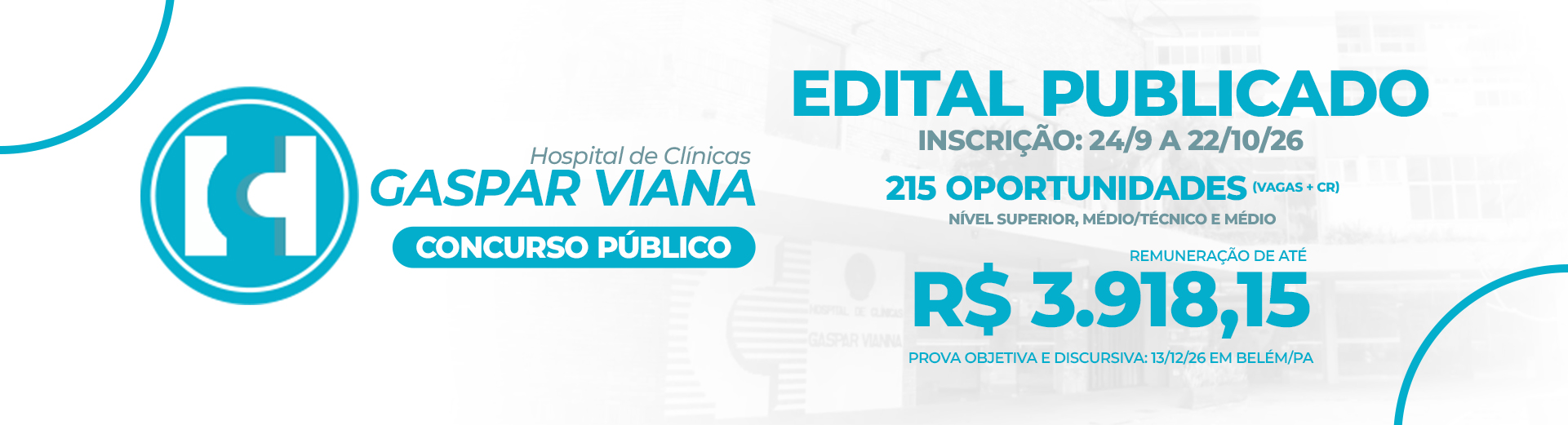 Fundação Pública Estadual Hospital de Clínicas Gaspar Vianna (FHCGV)